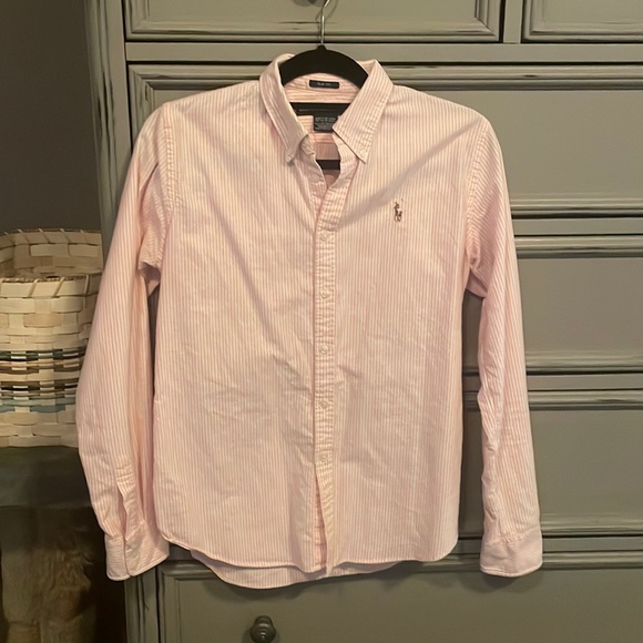 Ralph Lauren Tops - Ralph Lauren Oxford cotton womens slim fit button down